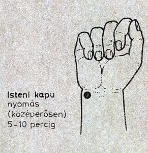 fejfájás akupresszúra