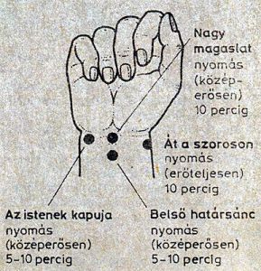 megfázás akupresszúra kezelése